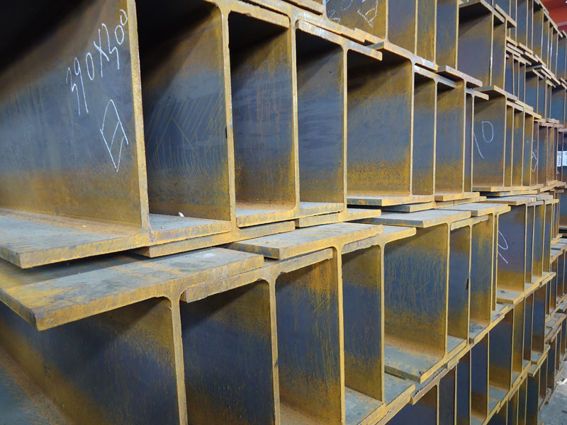 H型钢高清图片，H型钢正面图